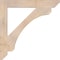 Ekena Millwork Legacy Slat Smooth Bracket, Douglas Fir, 5 1/2"W x 46"D x 46"H BKT06X46X46LEC06SDF - alternate 4